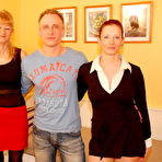Pic of One dude to fuck three mature ladies
