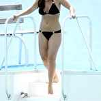 Pic of Coleen Rooney sexy in black bikini in Barbados
