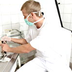 Pic of Dirty Doctor - Skinny teen beaut gets her snatch fucked by a dirty doctor