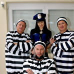 Pic of This mature prison gang takes on the teeny guard