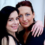 Pic of Hot babe doing her big breasted mature lesbian lover