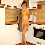 Pic of Horny housewife gets fucked all through the house