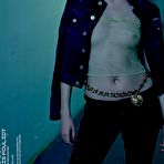 Pic of Anais Pouliot exposed her tits and shaved pussy