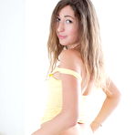 Pic of Charming teen doll gets her snatch eaten and filled with cum