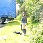 Pic of Sexy Teen Indigo Flashing - Nude in England