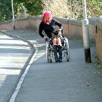 Pic of Disabled Public Nudity - Leah Caprice