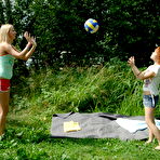 Pic of First BGG - Beautiful teen sweeties fuck lucky guy outdoor