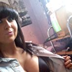 Pic of Hot big-tittied girlfriends displaying their fine breasts