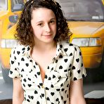 Pic of Hanna Bollie of Cosmid - curly haired British newcomer with big breasts