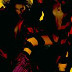 Pic of Mona Johannesson nude tits under see through dress