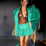 Pic of Talytha Pugliesi sexy and see through runway shots