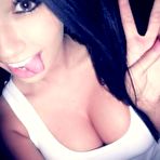 Pic of Compilation of a sexy busty cutie posing in hot selfpics