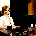 Pic of Katja Kassin gets her pussy and ass drilled in the office