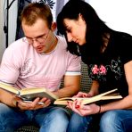 Pic of I Fucked Her Finally - Skinny Brunette Teen Fucked On Couch