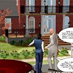 Pic of Cum fiesta of house elf 3D gay comics: male anime voyeur cartoons about huge cock of spy midget, young twink man dude jerking and cumshot by 10 inch cock in american hentai fantasy story