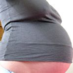 Pic of PreggoTegan.com-Tegans amateur selfshot with a small dildo