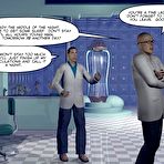 Pic of Cretaceous cock 3D gay comic story and sci-fi anime gay sex comedy about the hairy bear primeval caveman