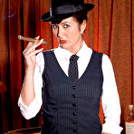 Pic of 40SomethingMag.com - Desi Foxx - Back In Black
