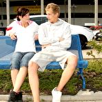 Pic of I Fucked Her Finally - Slim Teen Riding A Dick On Couch