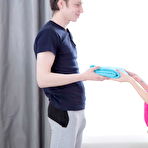 Pic of TrickyMasseur.com - Fantastic brunette babe fucked by her masseur