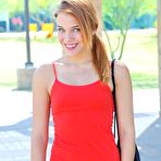 Pic of Anita flashing on campus