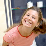 Pic of Beauty-Angels.com - Skinny teen model masturbating in the bathroom