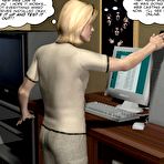 Pic of Gay BDSM nightmare of twink boy Leo: 3D gay anime comics or male bondage uniform fetish cartoon story