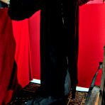 Pic of Sexy Vampire Biting Black Priest
