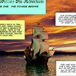 Pic of Seaside sex adventures of cabin boy: 3D gay comics and male anime story