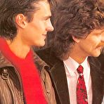 Pic of Rodox seventies band giving a hardcore show on stage