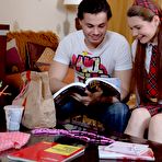 Pic of FuckStudies.com - Horny sweetie fucking with her insatiable tutor