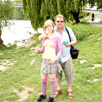 Pic of Old Farts Young Tarts - A willing model 

	