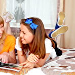 Pic of Jizz On Teens - Creamy jizz for two curious teens