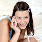 Pic of Spoiled Virgins - Teen Brunette Double Teamed