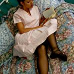 Pic of  Leggy stocking girls in full fashioned stockings