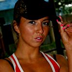 Pic of Lusty brunette enjoys the pick up sex fun - PickupFuck.com 