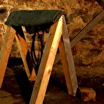 Pic of Tied up for whipping torture