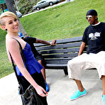 Pic of A cuckold watches Miley May's interracial fucking