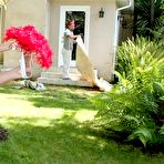 Pic of Cheerleader Auditions - Redheaded Cheergirl Stacy Armour Fucking Outdoors