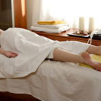 Pic of TrickyMasseur.com - Stunning babe becomes horny after our tricky massage