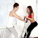 Pic of Teen Mega World - Fuckingly hot teen enjoys nasty sex with her handsome trainer