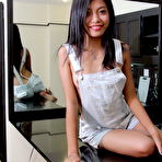Pic of 18 year old Nexie is parading naked in her kitchen