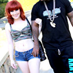 Pic of Sadie Kennedy getting her hairy holes filled with black dicks