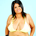 Pic of Asian BBW shows off her soft body and heavy tits!