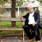 Pic of OFYT Grandpa gets pleased by a brunette