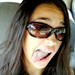 Pic of Real amateur girlfriends having sex Tight body brunette teen gets her shaved pussy fucked hard