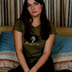 Pic of Sweet brunette teen shows off her hot body