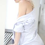 Pic of Perky and creamy teen girl Denni B gets on that cock and does not let it out of her snatch