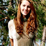 Pic of Striking melody of ravishing, non-native beauty in an non-native alfresco shoot.