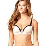 Pic of Nina Agdal in sexy lingeries photoshoot